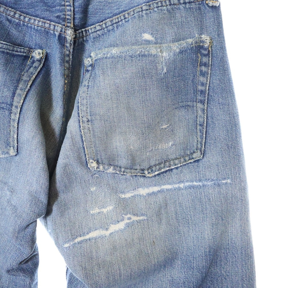 Levi's(リーバイス) 40-50s VINTAGE 501XX ボタン裏刻印無し ボタンフライ3つ デニム パンツ インディゴ