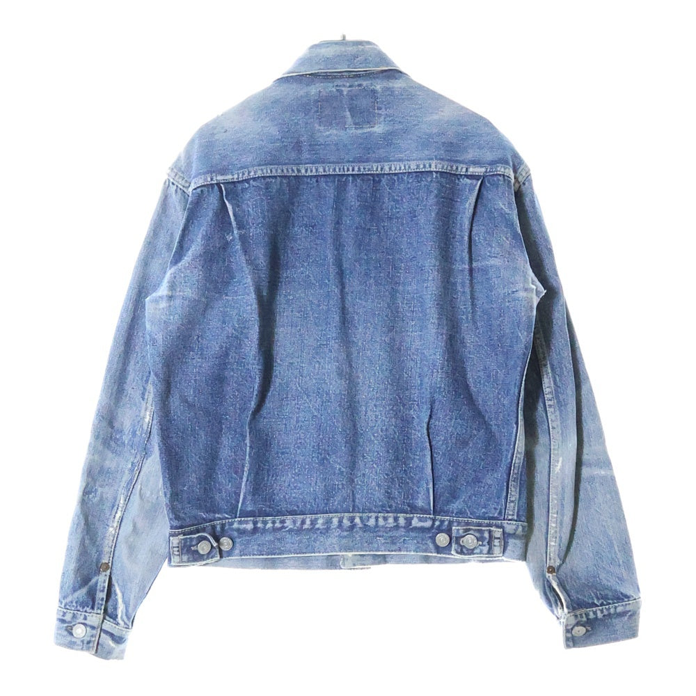 Levi's(リーバイス) 50s VINTAGE 507XX 2nd BIG E 紙パッチ ボタン裏刻印17 均等V デニム ジャケット インディゴ
