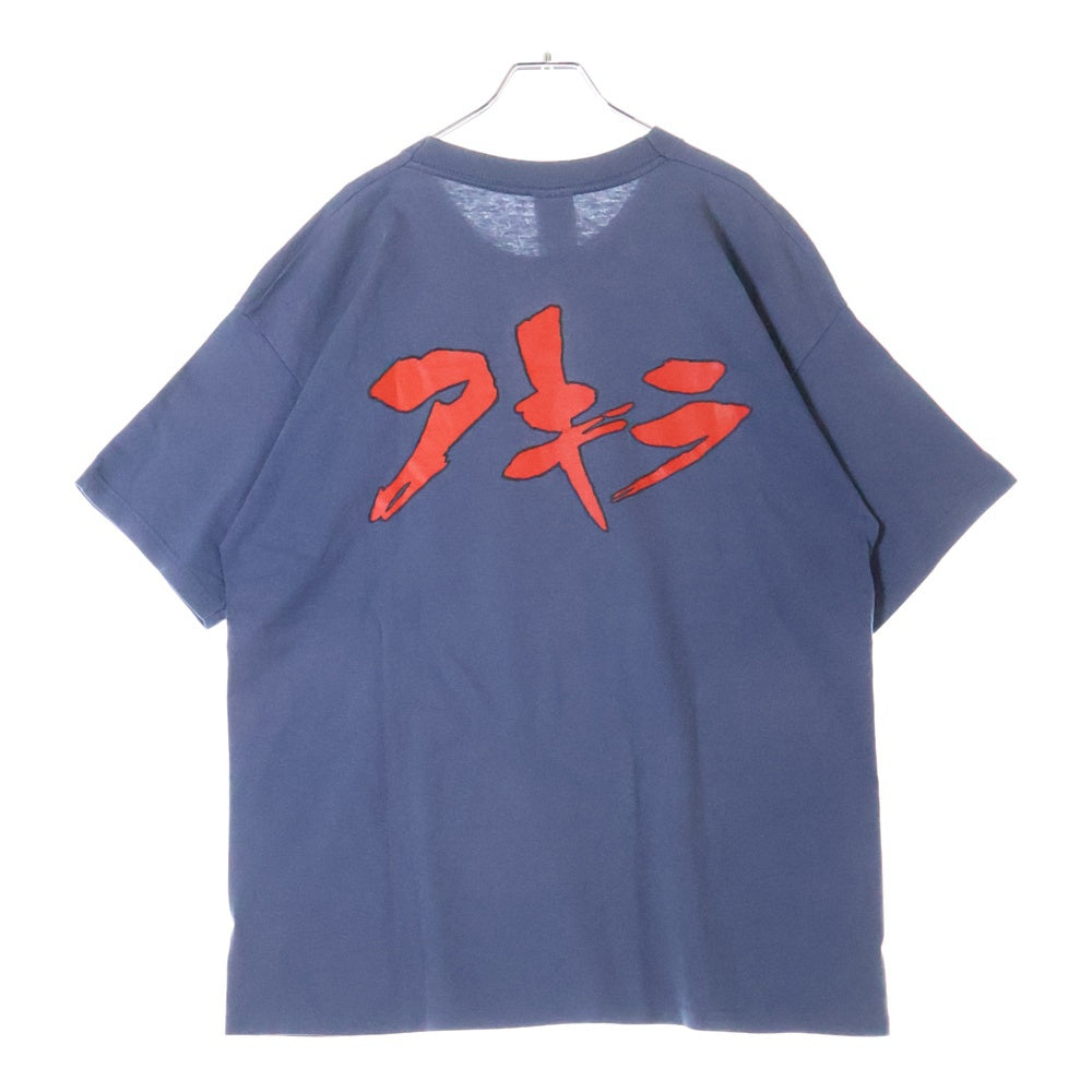 VINTAGE(ヴィンテージ) 90s AKIRA TETSUO ARM NAVY TEE アキラ 鉄雄 アームプリント半袖Tシャツ カットソー ネイビー