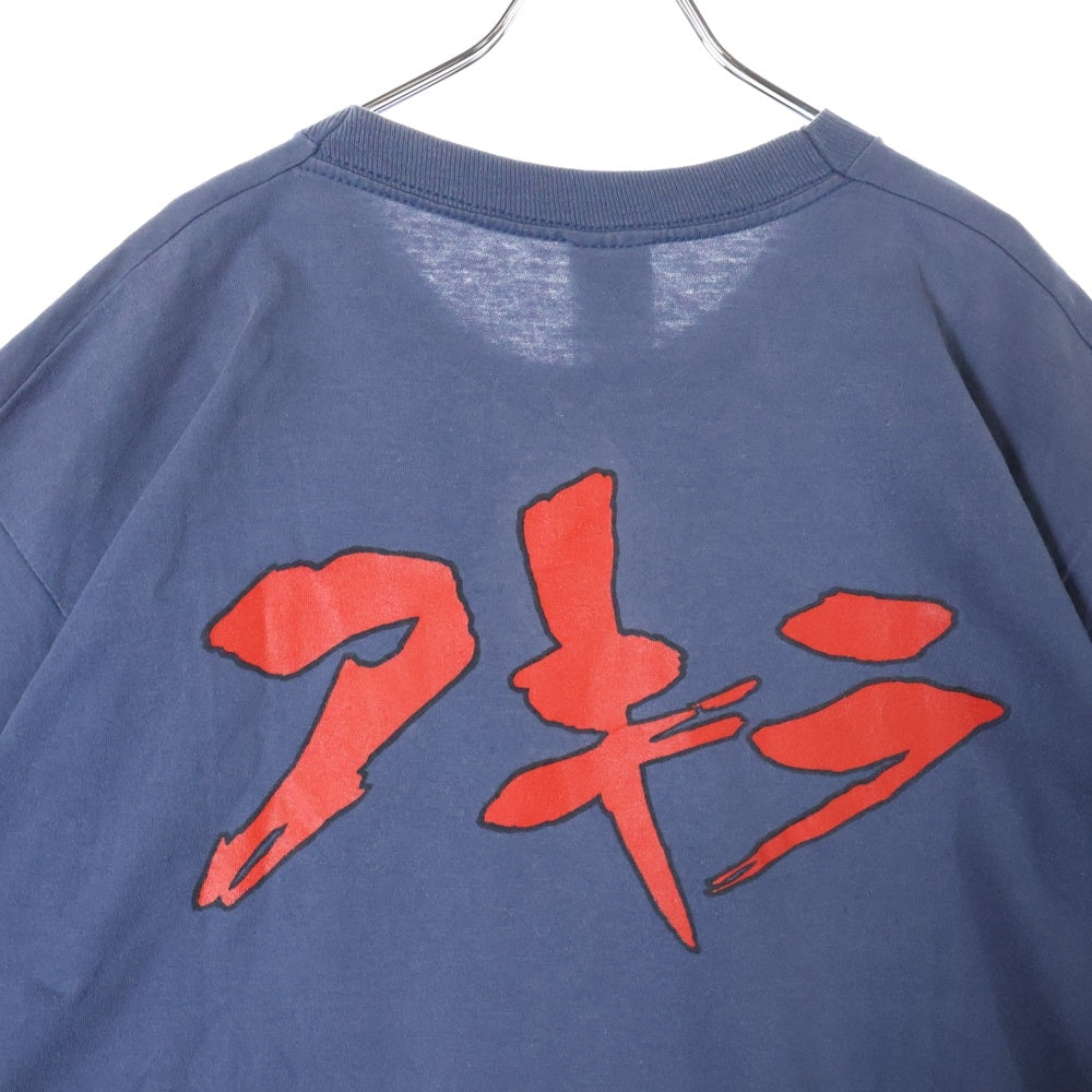 VINTAGE(ヴィンテージ) 90s AKIRA TETSUO ARM NAVY TEE アキラ 鉄雄 アームプリント半袖Tシャツ カットソー ネイビー