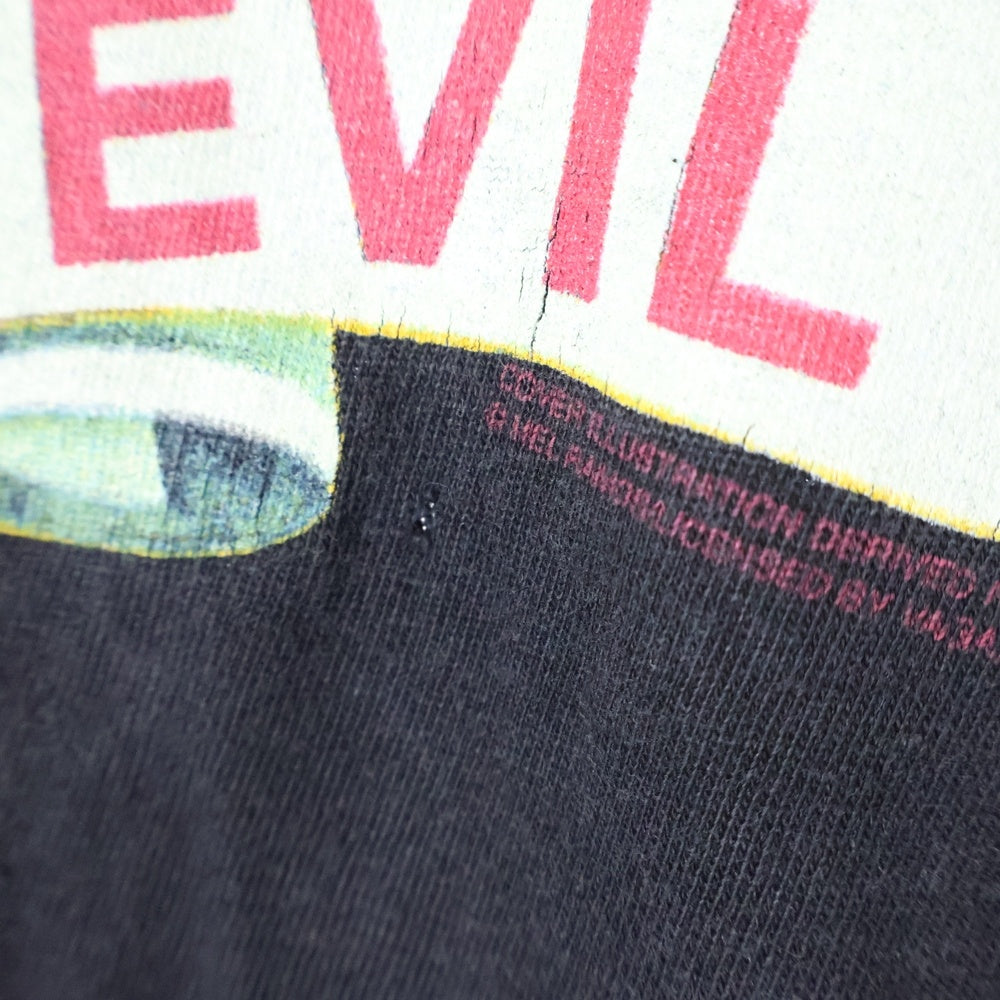 VINTAGE(ヴィンテージ) 90s RAGE AGAINST THE MACHINE 1996 EVIL EMPIRE BLACK TEE レイジ アゲインスト ザ マシーン バンド 両面プリント半袖Tシャツ カットソー ブラック