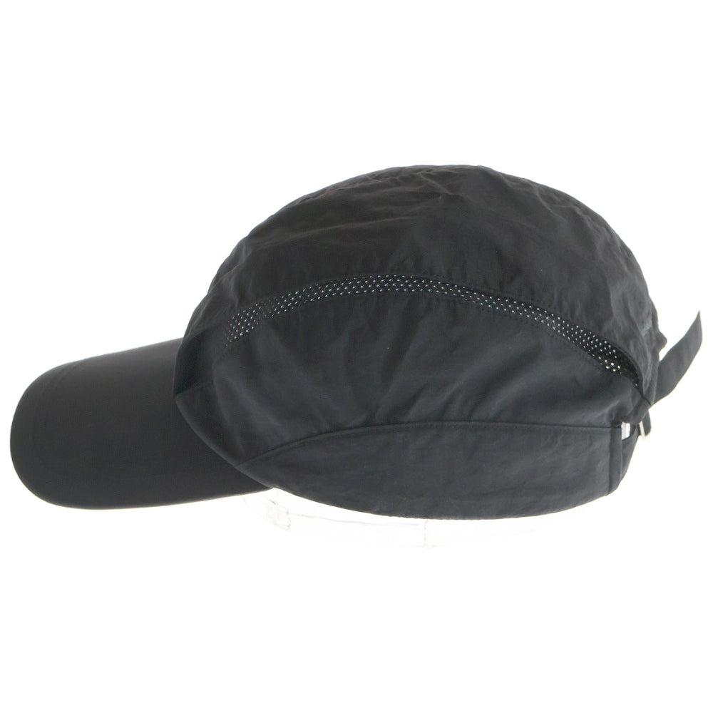 SAN SAN GEAR(サン サン ギア) NYLON CAP ナイロン ジェットキャップ 帽子 ブラック