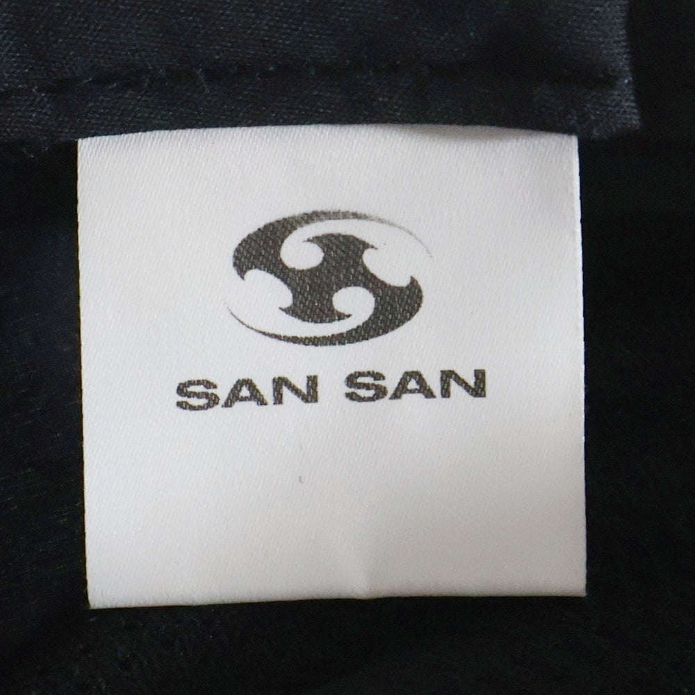 SAN SAN GEAR(サン サン ギア) NYLON CAP ナイロン ジェットキャップ 帽子 ブラック