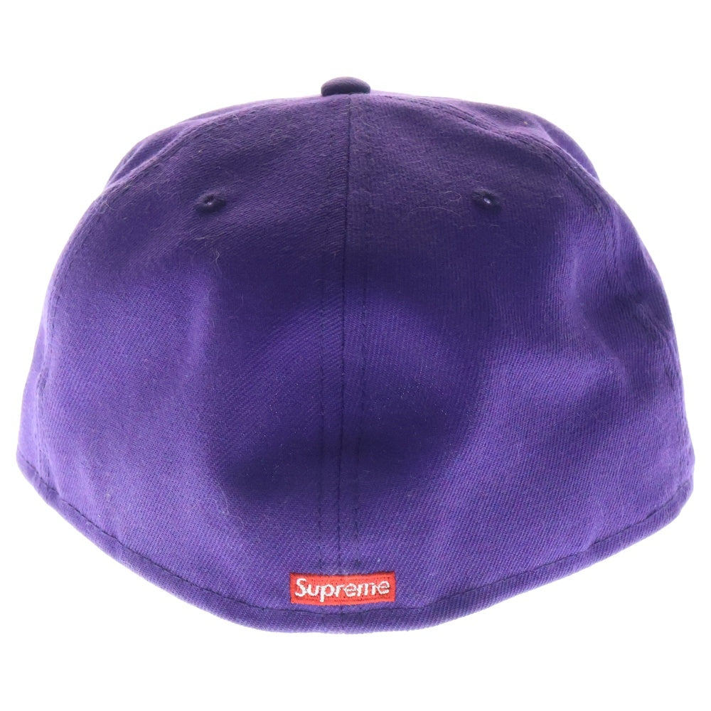SUPREME(シュプリーム) 23AW ×New Era Hebrew Cap ニューエラ ヘブライロゴ ベースボールキャップ 帽子 パープル