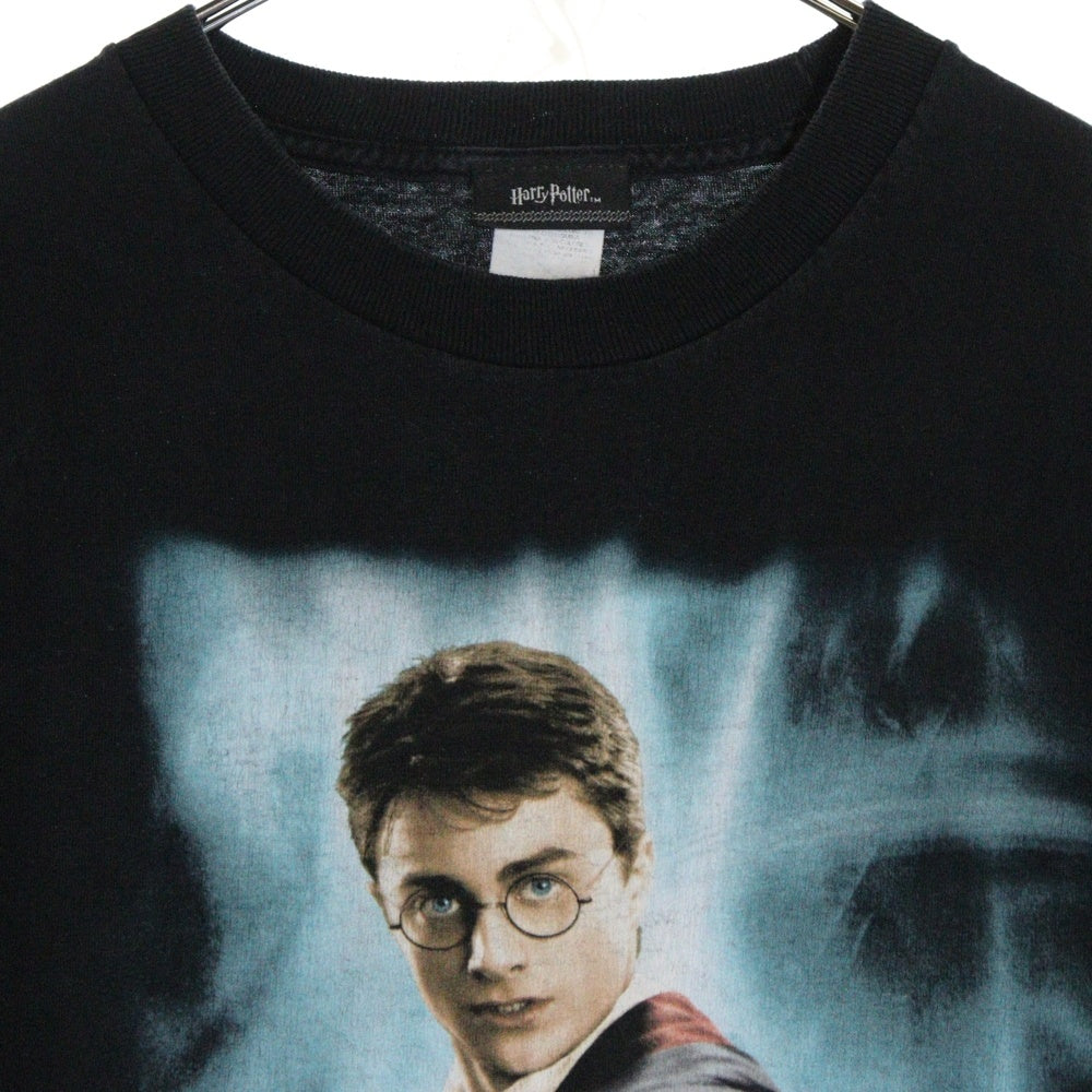 VINTAGE(ヴィンテージ) 00s Harry Potter Order of the Phoen MOVIE TEE ハリーポッター 不死鳥の騎士団 フロントプリント Tシャツ 半袖カットソー ブラック