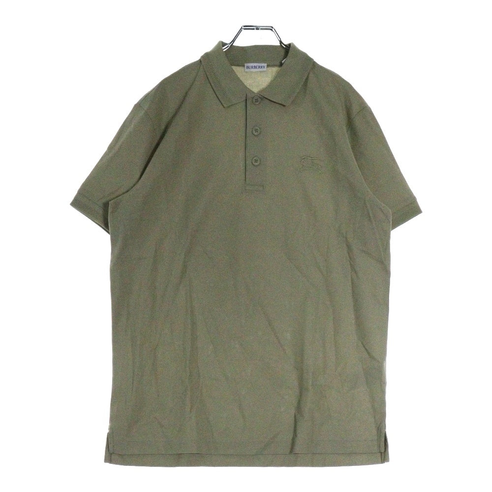 BURBERRY(バーバリー) 25SS BURBERRY POLO SHIRTS ロゴ刺繍ショートスリーブポロシャツ 8108094