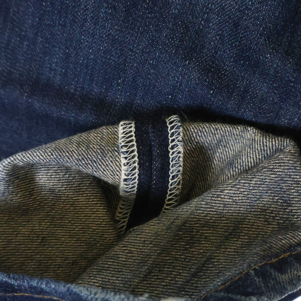 Levi's(リーバイス) 93年復刻 00s 501 スモールe ボタン裏刻印4985 ボタンフライ ストレート デニムパンツ インディゴ