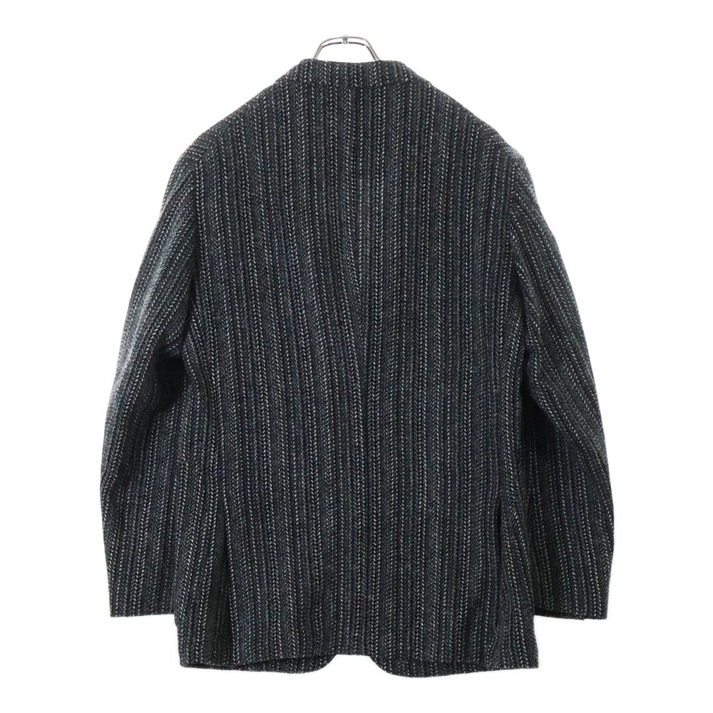 MAATEE&SONS(マーティーアンドサンズ) SINGLE UNCON JACKET HARRIS TWEED UNREAL REAL CLOTHES 別注 MTUN4303-0002 シングル アンコン ジャケット ハリスツイード グレー