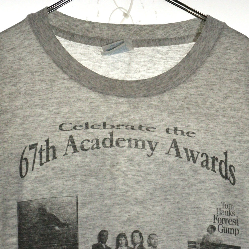 VINTAGE(ヴィンテージ) 90s Celebrete the 67th Academy Awards with General Cinema MOVIE TEE 67回 アカデミー賞 ムービー Tシャツ 半袖カットソー グレー