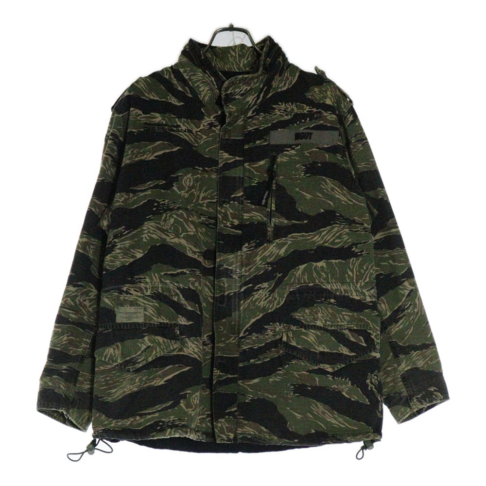 WTAPS(ダブルタップス) VISUAL UP ARMORED M65 TIGER CAMO MIL SPEC MILITARY JACKET 初期 迷彩 カモ柄 ジャケット グリーン/ブラック/ブラウン