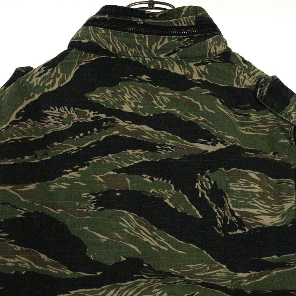 WTAPS(ダブルタップス) VISUAL UP ARMORED M65 TIGER CAMO MIL SPEC MILITARY JACKET 初期 迷彩 カモ柄 ジャケット グリーン/ブラック/ブラウン
