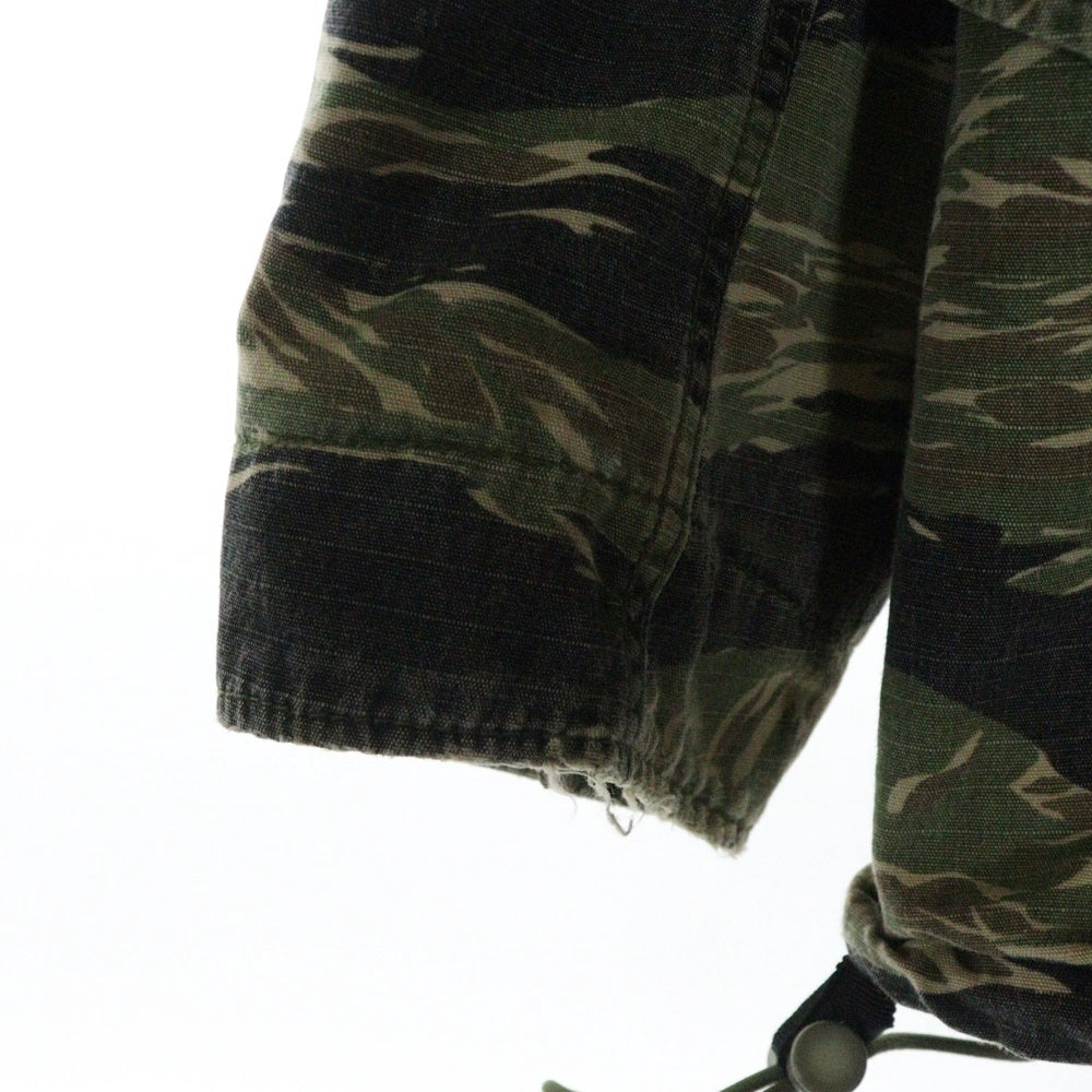 WTAPS(ダブルタップス) VISUAL UP ARMORED M65 TIGER CAMO MIL SPEC MILITARY JACKET 初期 迷彩 カモ柄 ジャケット グリーン/ブラック/ブラウン