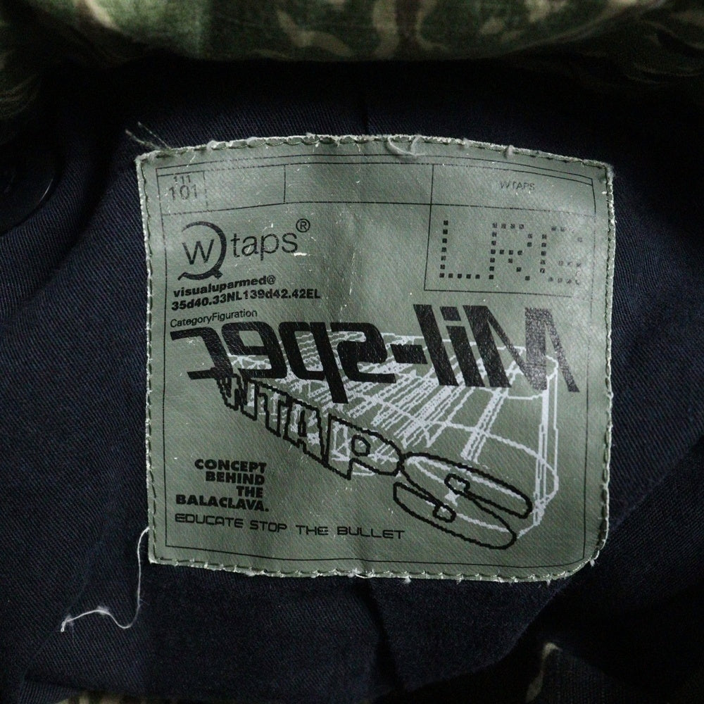 WTAPS(ダブルタップス) VISUAL UP ARMORED M65 TIGER CAMO MIL SPEC MILITARY JACKET 初期 迷彩 カモ柄 ジャケット グリーン/ブラック/ブラウン