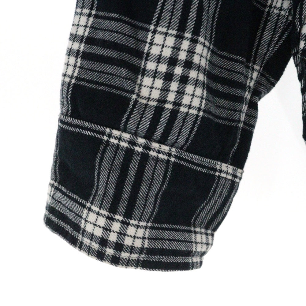 STUSSY(ステューシー) プルオーバー ネル チェック ボタンダウン 長袖シャツ ネイビー