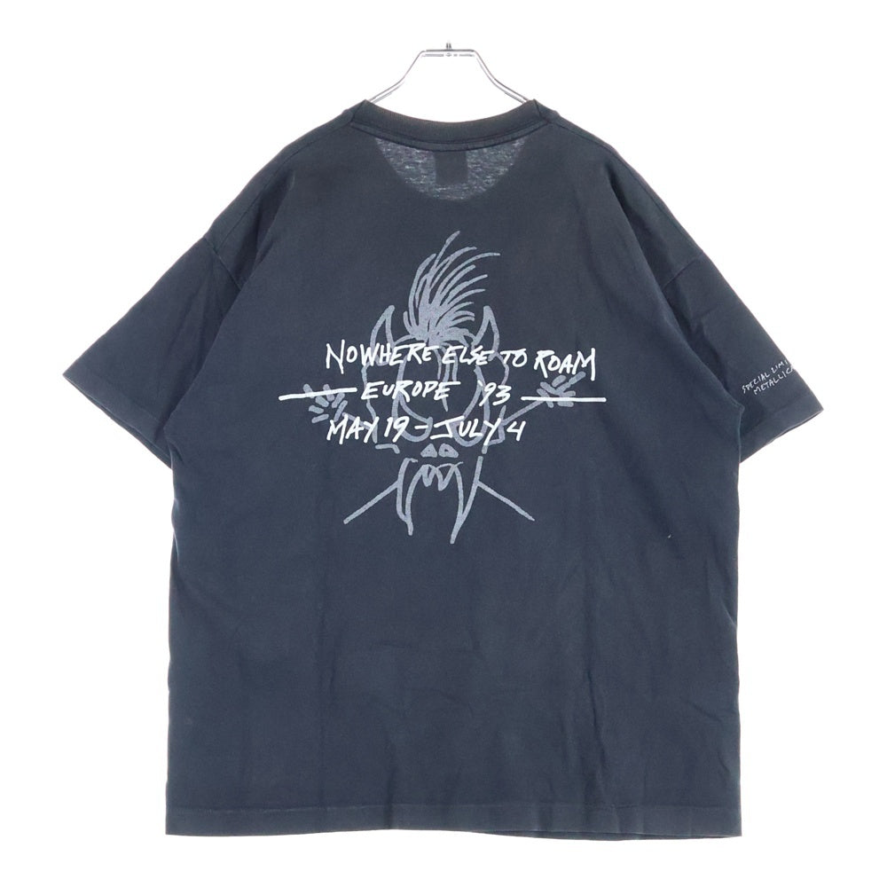 VINTAGE(ヴィンテージ) 90s METALLICA METALLIFUKINCA SPECIAL LIMITED EDITION メタリカ 半袖Tシャツ ブラック
