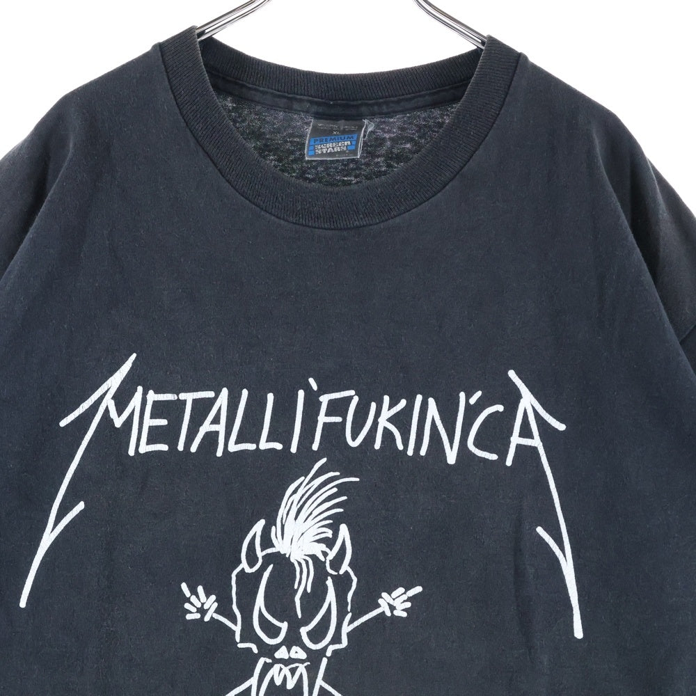 VINTAGE(ヴィンテージ) 90s METALLICA METALLIFUKINCA SPECIAL LIMITED EDITION メタリカ 半袖Tシャツ ブラック