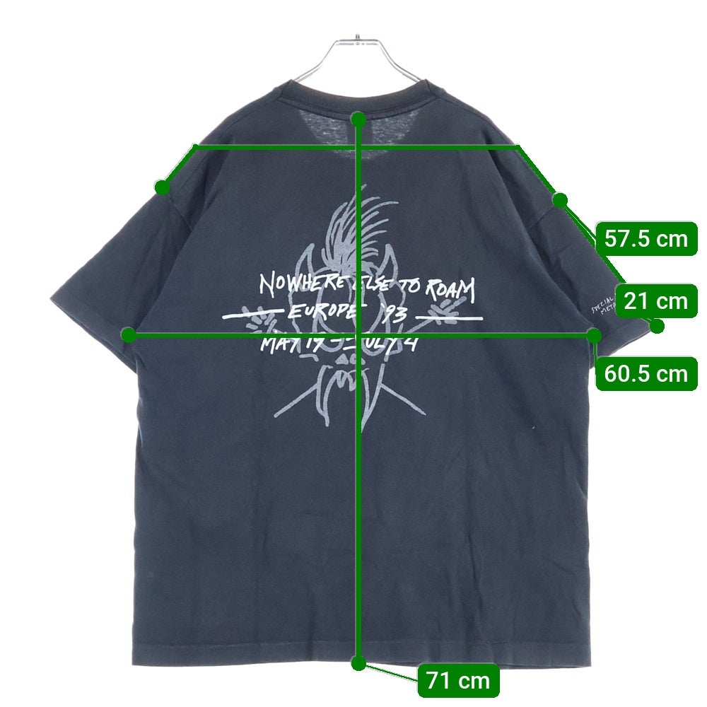 VINTAGE(ヴィンテージ) 90s METALLICA METALLIFUKINCA SPECIAL LIMITED EDITION メタリカ 半袖Tシャツ ブラック