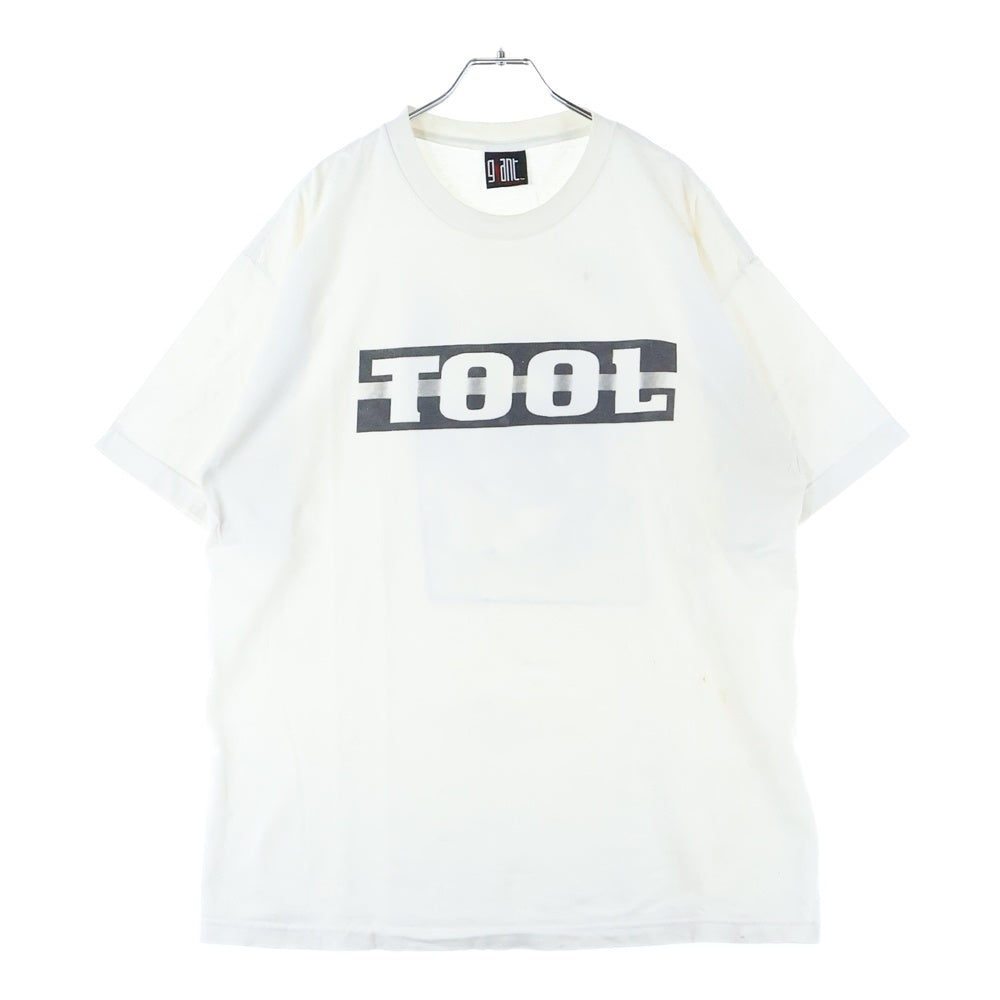 VINTAGE(ヴィンテージ) 90s TOOL BOX LOGO トゥール ボックスロゴ 両面プリント Tシャツ 半袖カットソー ホワイト