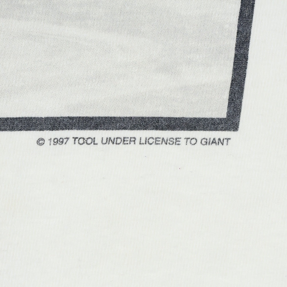 VINTAGE(ヴィンテージ) 90s TOOL BOX LOGO トゥール ボックスロゴ 両面プリント Tシャツ 半袖カットソー ホワイト