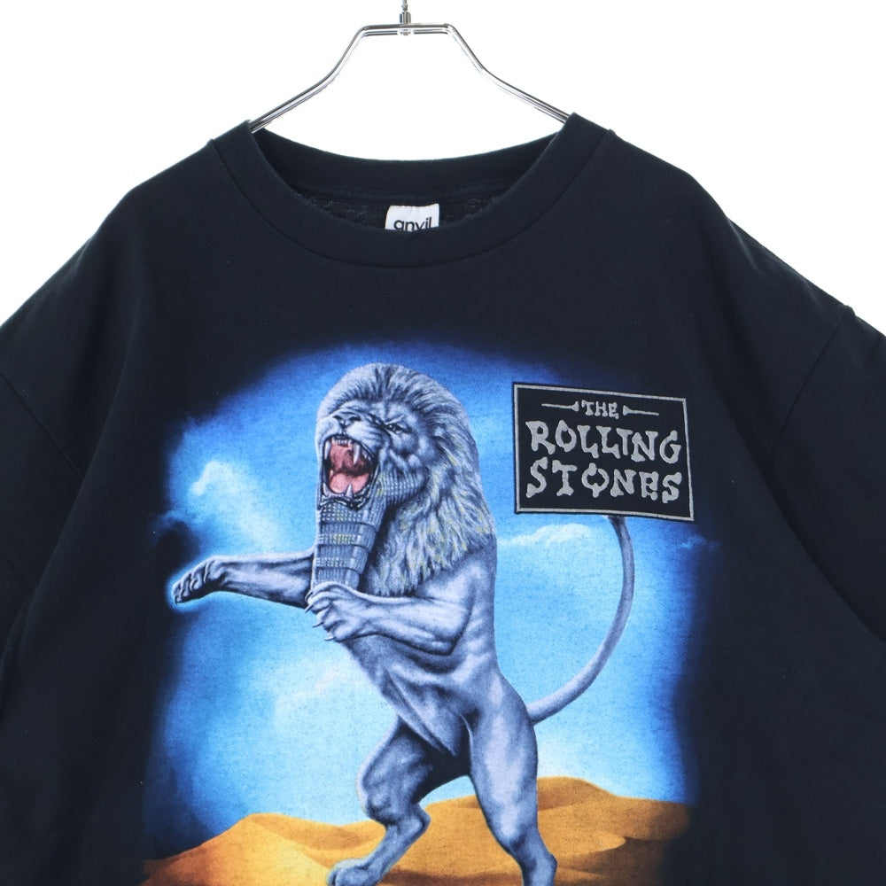 VINTAGE(ヴィンテージ) 90s The Rolling Stones Bridges to Babylon World Tour ローリングストーンズ ワールドツアー 半袖Tシャツ ブラック