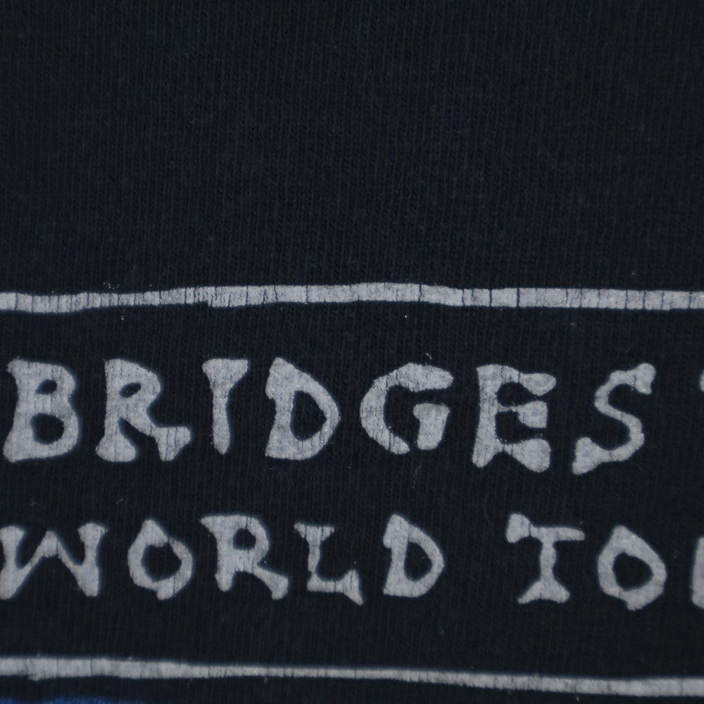 VINTAGE(ヴィンテージ) 90s The Rolling Stones Bridges to Babylon World Tour ローリングストーンズ ワールドツアー 半袖Tシャツ ブラック