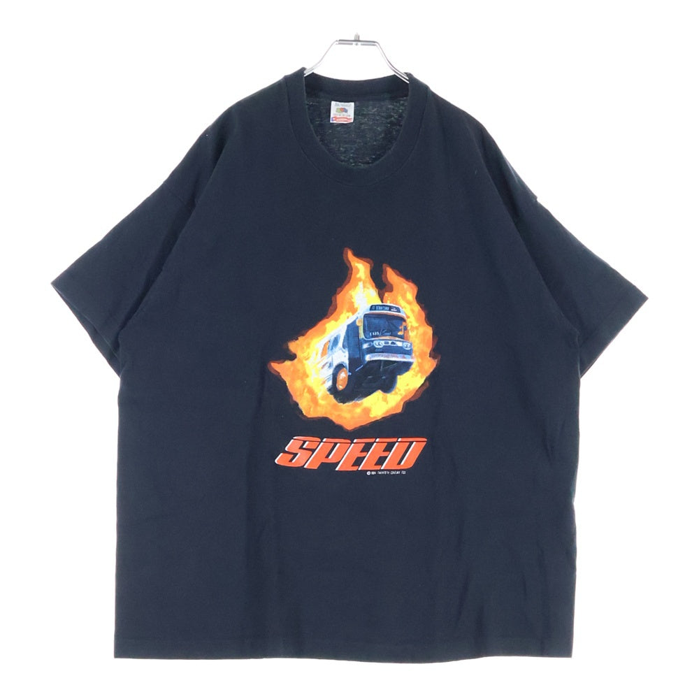 VINTAGE(ヴィンテージ) 90s SPEED Get Ready For Rush Hour MOVIE TEE スピード ムービー Tシャツ 半袖カットソー ブラック