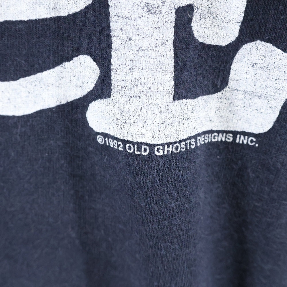 VINTAGE(ヴィンテージ) 90s OLD GHOSTS CREEP 1992 オールド ゴースト 半袖Tシャツカットソー ブラック