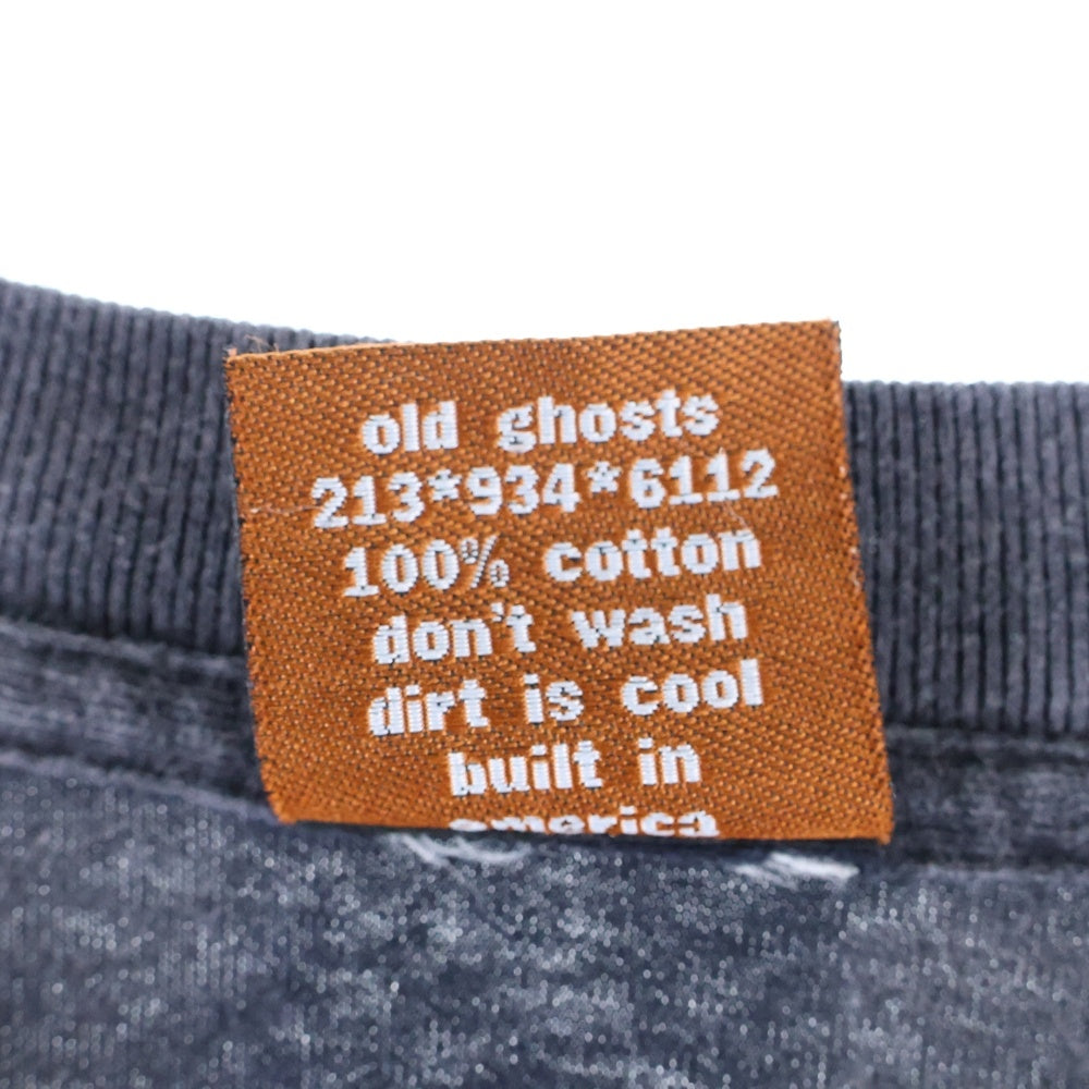 VINTAGE(ヴィンテージ) 90s OLD GHOSTS CREEP 1992 オールド ゴースト 半袖Tシャツカットソー ブラック