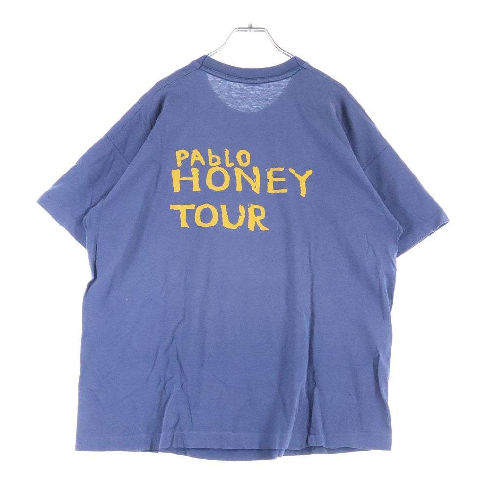 VINTAGE(ヴィンテージ) 90s PABLO HONEY RADIOHEAD TOUR レディオヘッド パブロハニー 半袖Tシャツカットソー ネイビー