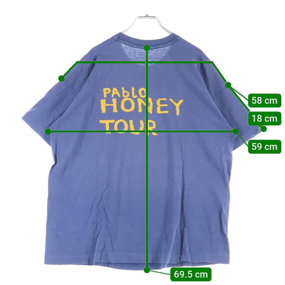 VINTAGE(ヴィンテージ) 90s PABLO HONEY RADIOHEAD TOUR レディオヘッド パブロハニー 半袖Tシャツカットソー ネイビー