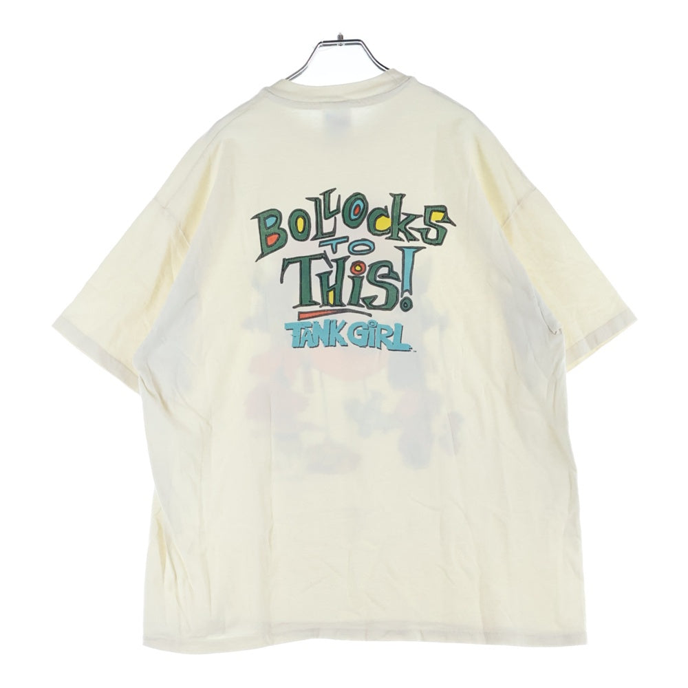 VINTAGE(ヴィンテージ) 90s TANK GIRL MOVIE TEE タンクガール 両面プリント Tシャツ 半袖カットソー ホワイト