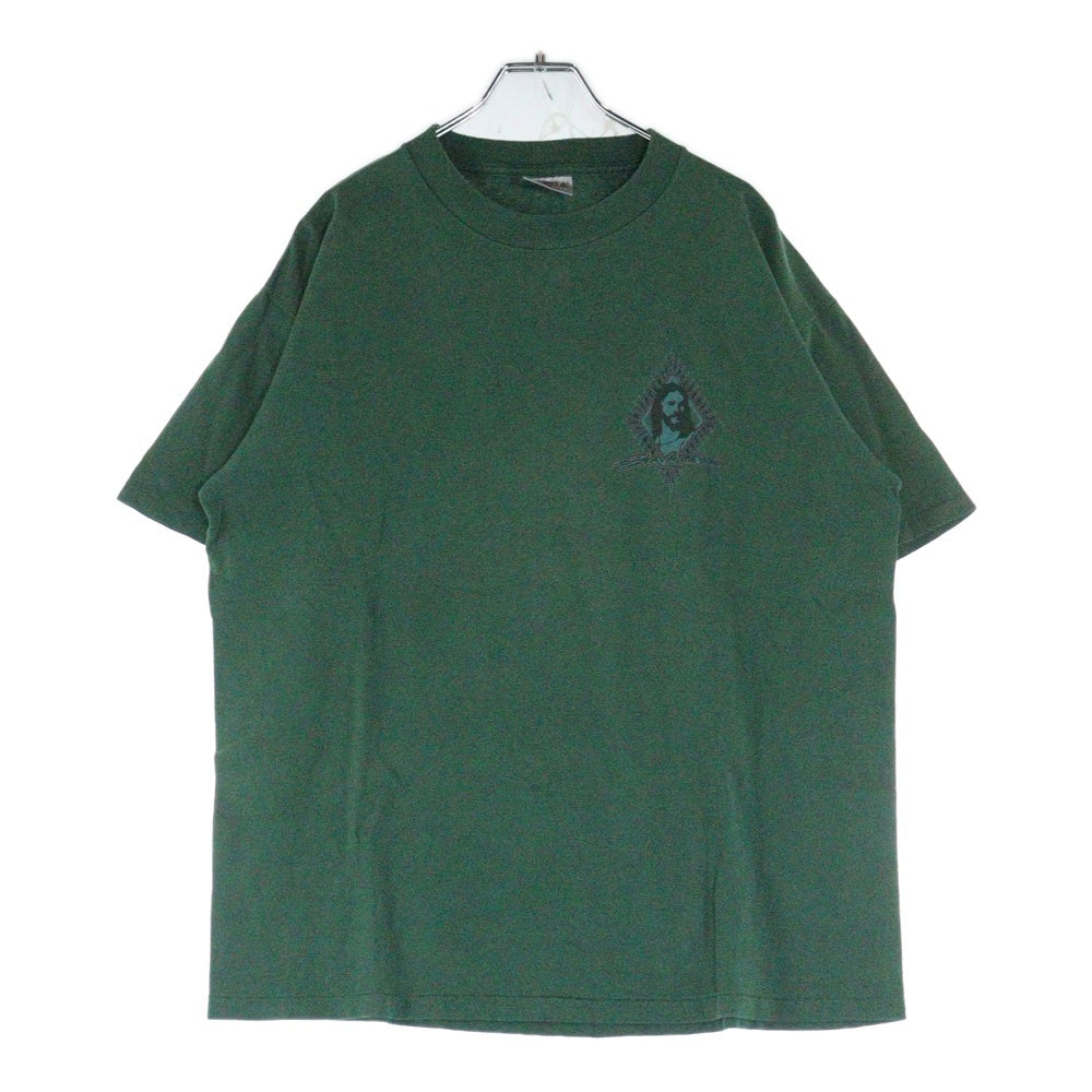 VINTAGE(ヴィンテージ) 90s SAVIOR JUDE 2 SAMUEL セイヴィアー ユダ キリスト 半袖Tシャツカットソー グリーン