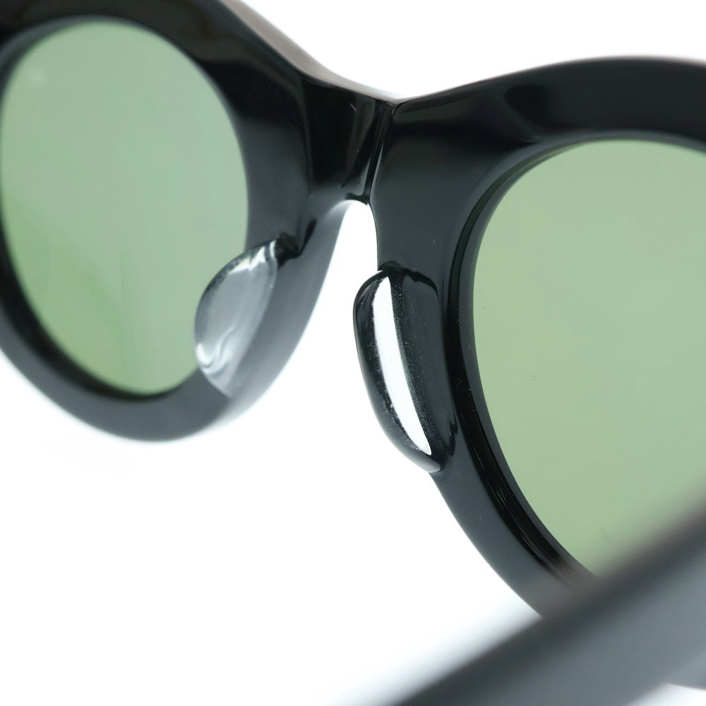 ayame(アヤメ) PONY ポニー ラウンドシェイプ サングラス アイウェア 眼鏡 MADE IN JAPAN ブラック