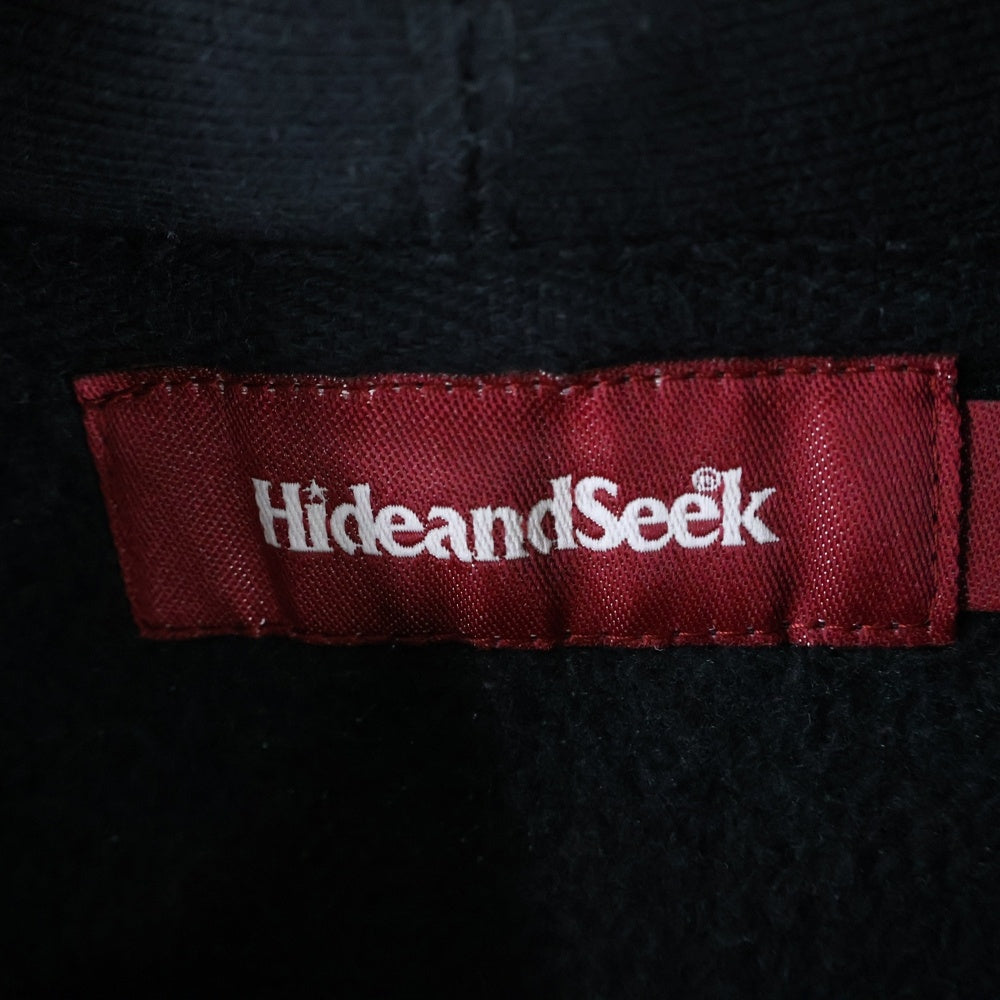 Hideandseek(ハイドアンドシーク) xTENDERLOIN Hooded Sweatshirt フーディー パーカー テンダーロイン ブラック THC-110320