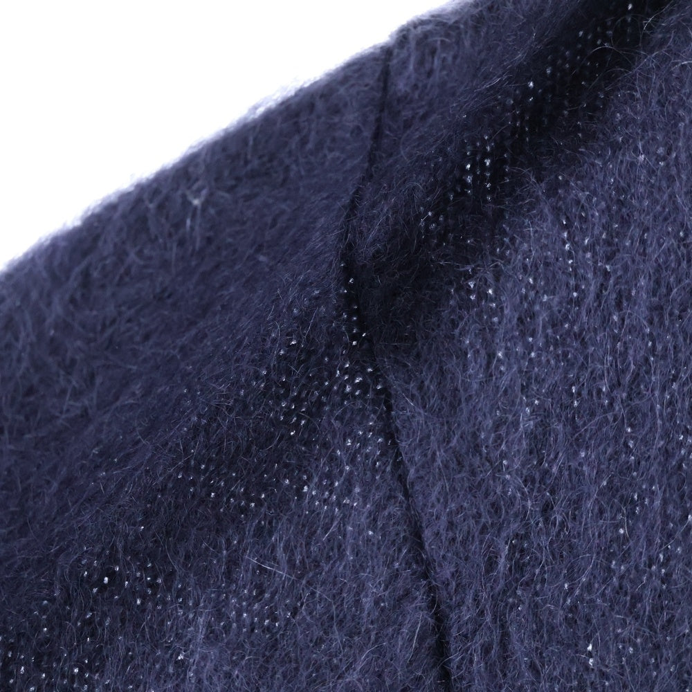 WACKO MARIA(ワコマリア) WOOL MOHAIR CARDIGAN ウール モヘアカーディガン ネイビー