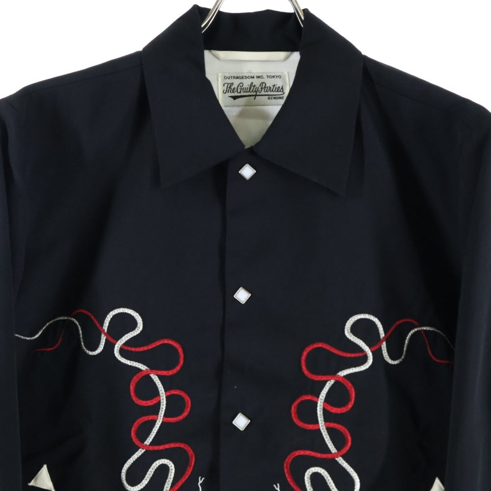 WACKO MARIA(ワコマリア) ×WOLF'S HEAD 18SS WESTERN JACKET ウルフズヘッド ウエスタンジャケット ブラック