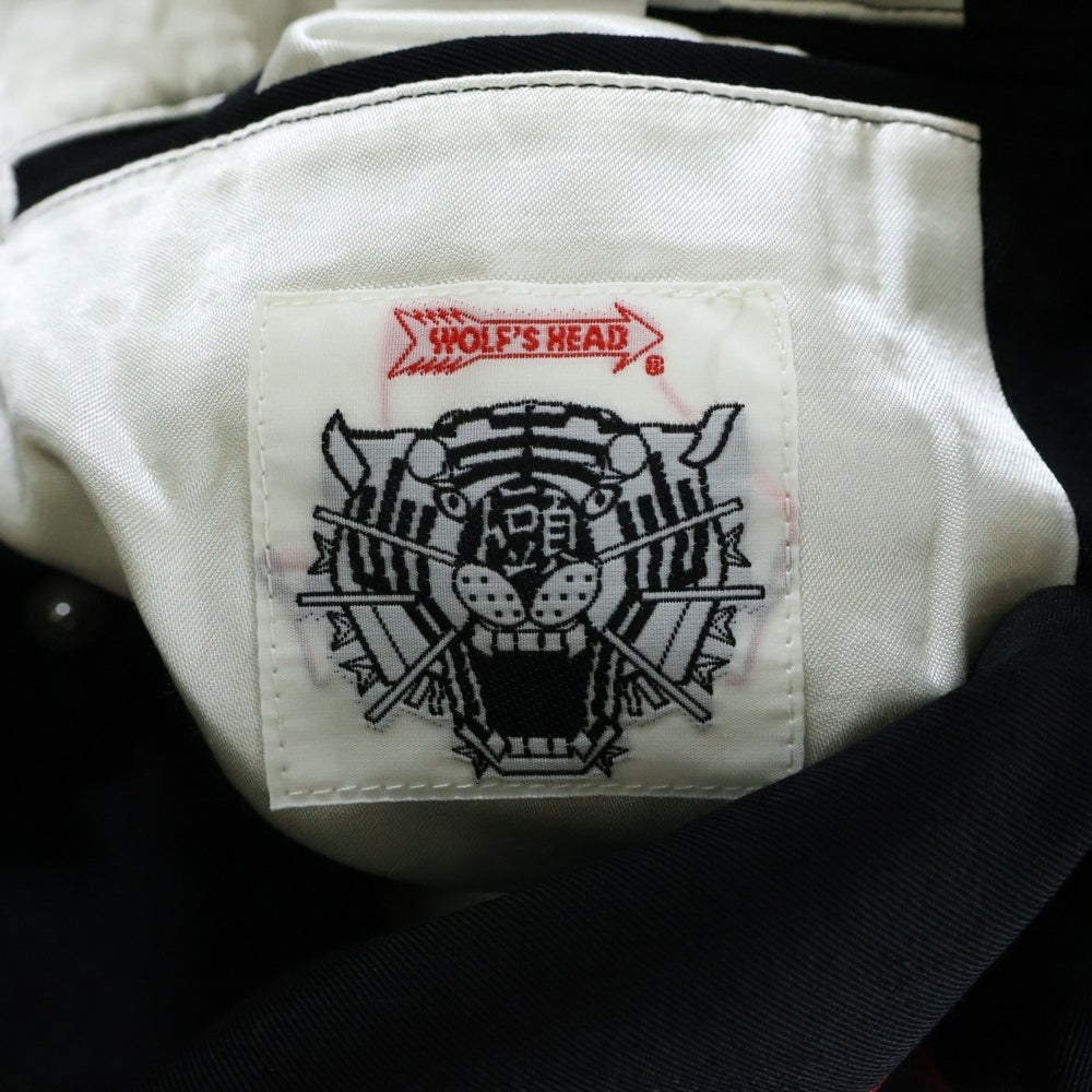 WACKO MARIA(ワコマリア) ×WOLF'S HEAD 18SS WESTERN JACKET ウルフズヘッド ウエスタンジャケット ブラック