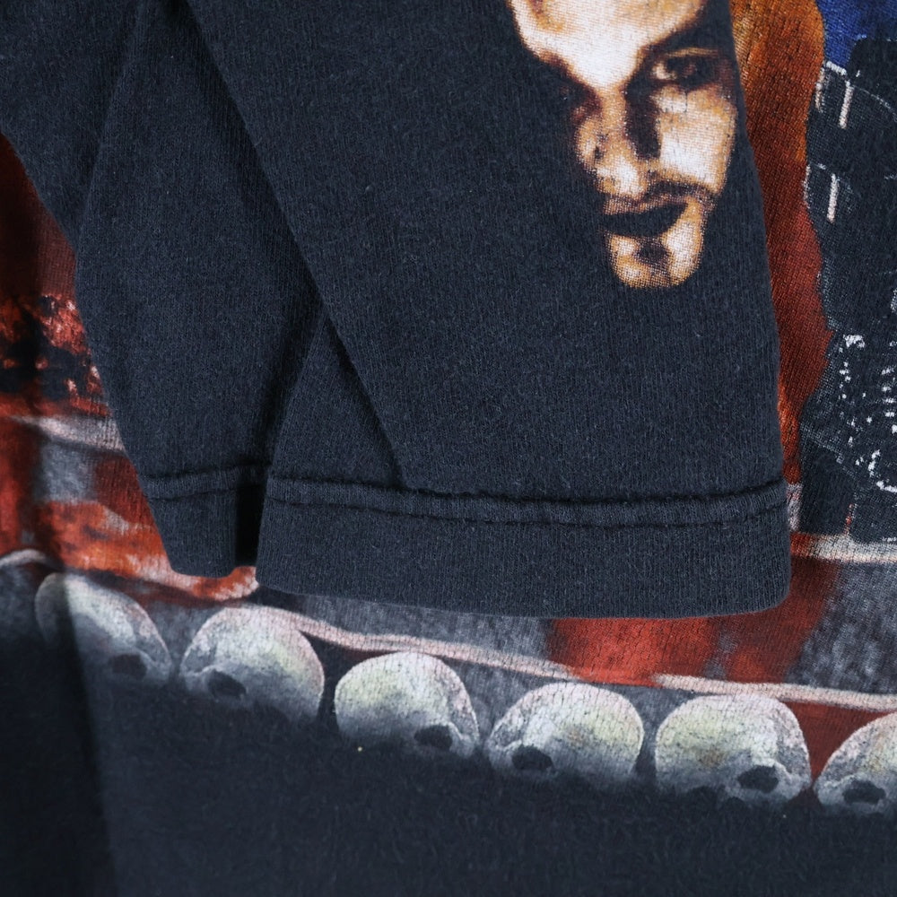 VINTAGE(ヴィンテージ) 00s CRADLE OF FILTH DESTROYER OF WORLDS L/S Tee クレイドルオブフィルス 両面プリント 長袖Tシャツ ブラック