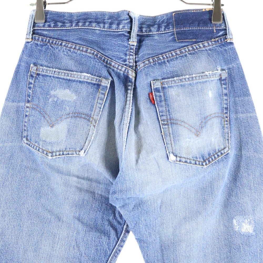 Levi's(リーバイス) 60s VINTAGE 501 BIG E 前期 ボタン裏刻印8 足長R 平行ステッチ デニム パンツ インディゴ