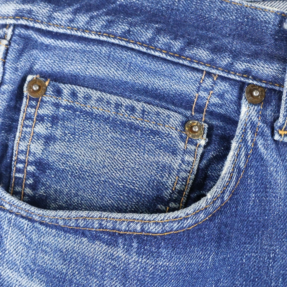 Levi's(リーバイス) 60s VINTAGE BIG E 前期 ボタン裏刻印2 不均等V 足長R ストレートデニム パンツ インディゴ