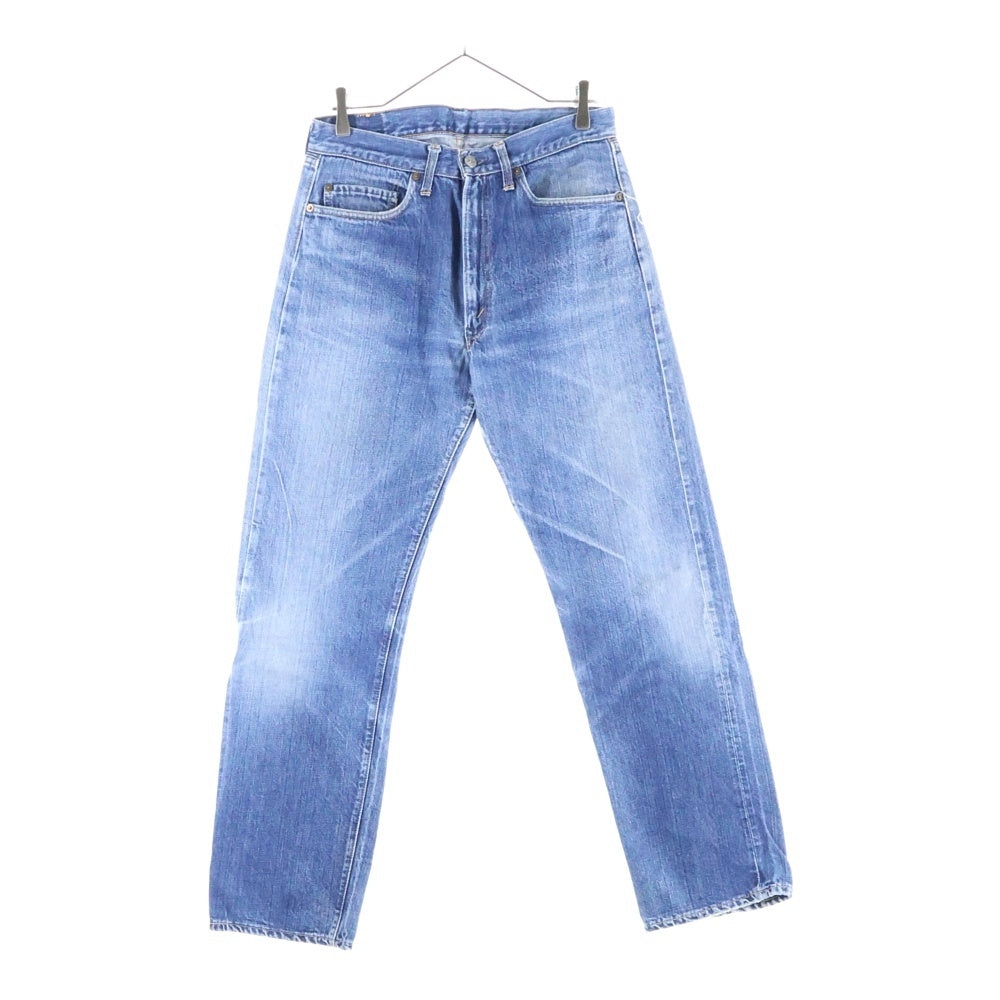 Levi's(リーバイス) 60-70s VINTAGE 502 BIG E 均等V ボタン裏刻印8 42TALON 並行ステッチ ジップフライ デニム パンツ インディゴ