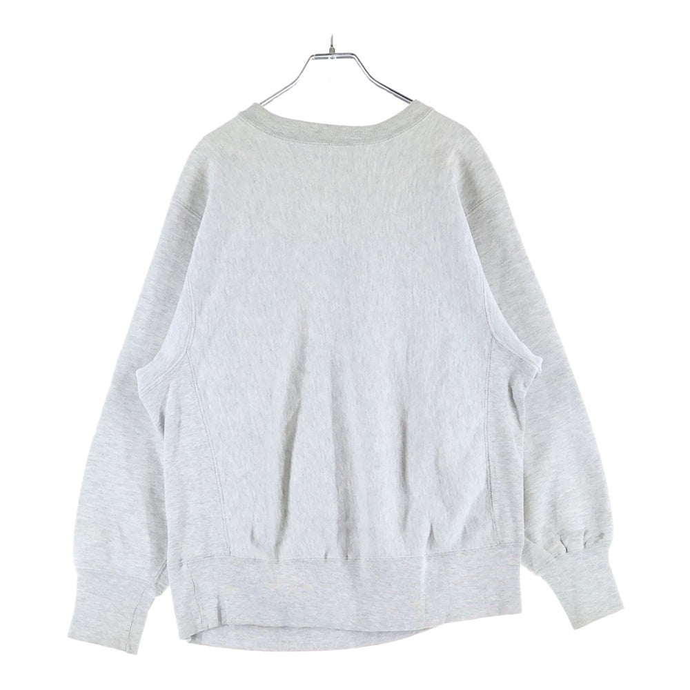 CHAMPION(チャンピオン) 80s REVERSE WEAVE WARMUP NAVY トリコタグ後期 リバースウィーブ スウェット トレーナー グレー