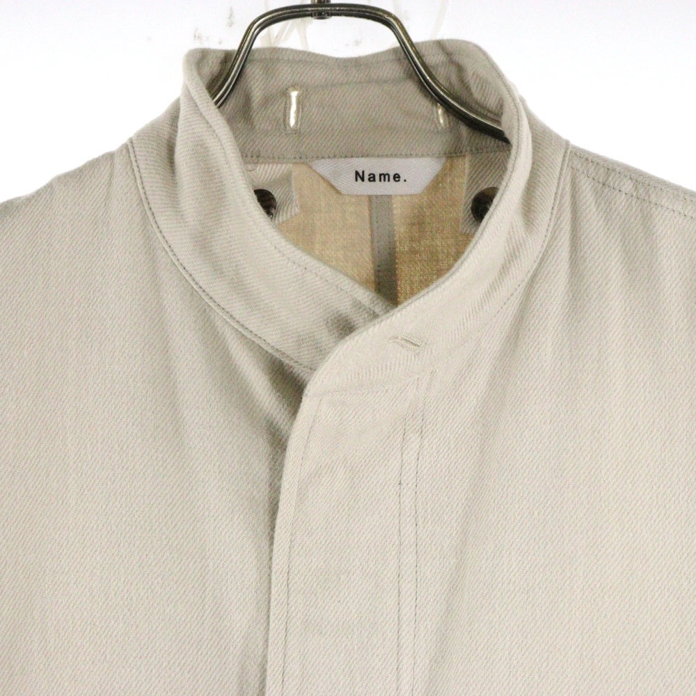 Name.(ネーム) COTTON KERSEY M-65 SHORT JACKET コットン ジャケット ブルゾン NMJK-002