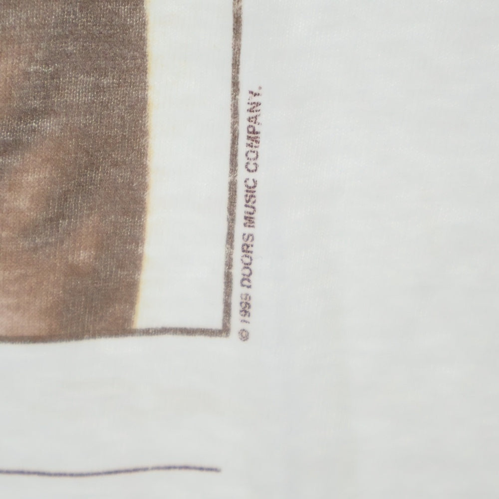 VINTAGE(ヴィンテージ) 00s THE DOORS JIM MORRISON ドアーズ ジムモリソン Tシャツ 半袖カットソー ホワイト