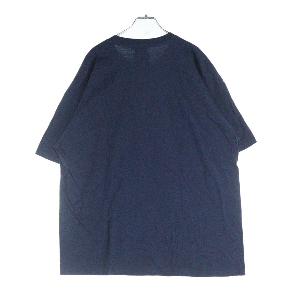 VINTAGE(ヴィンテージ) 00s NARUTO ナルト サスケ サクラ カカシ フロント プリント Tシャツ 半袖カットソー ネイビー