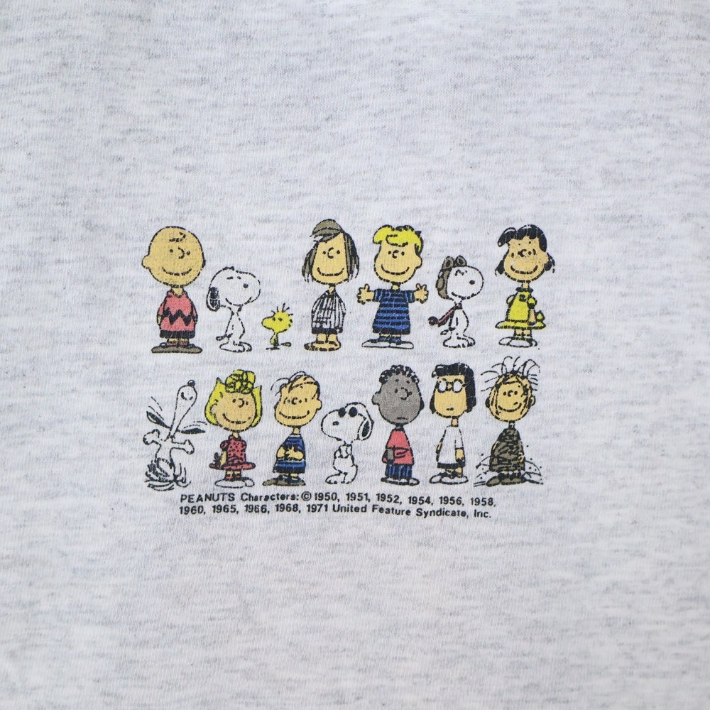 VINTAGE(ヴィンテージ) 90s PEANUTS PIGPEN ピーナッツ ピッグペン 両面プリント Tシャツ 半袖カットソー グレー
