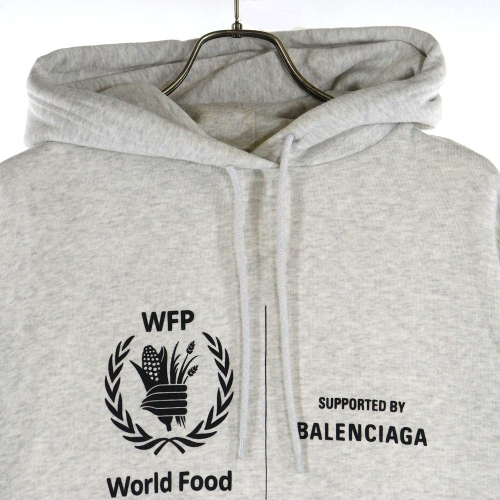 BALENCIAGA(バレンシアガ) 20SS LOGO WFP LOGO HOODIE ロゴ プルオーバー フーディー パーカー 570792 TJVK4 グレー