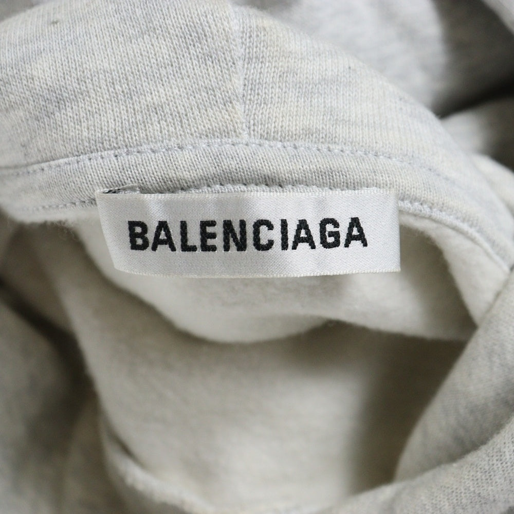 BALENCIAGA(バレンシアガ) 20SS LOGO WFP LOGO HOODIE ロゴ プルオーバー フーディー パーカー 570792 TJVK4 グレー