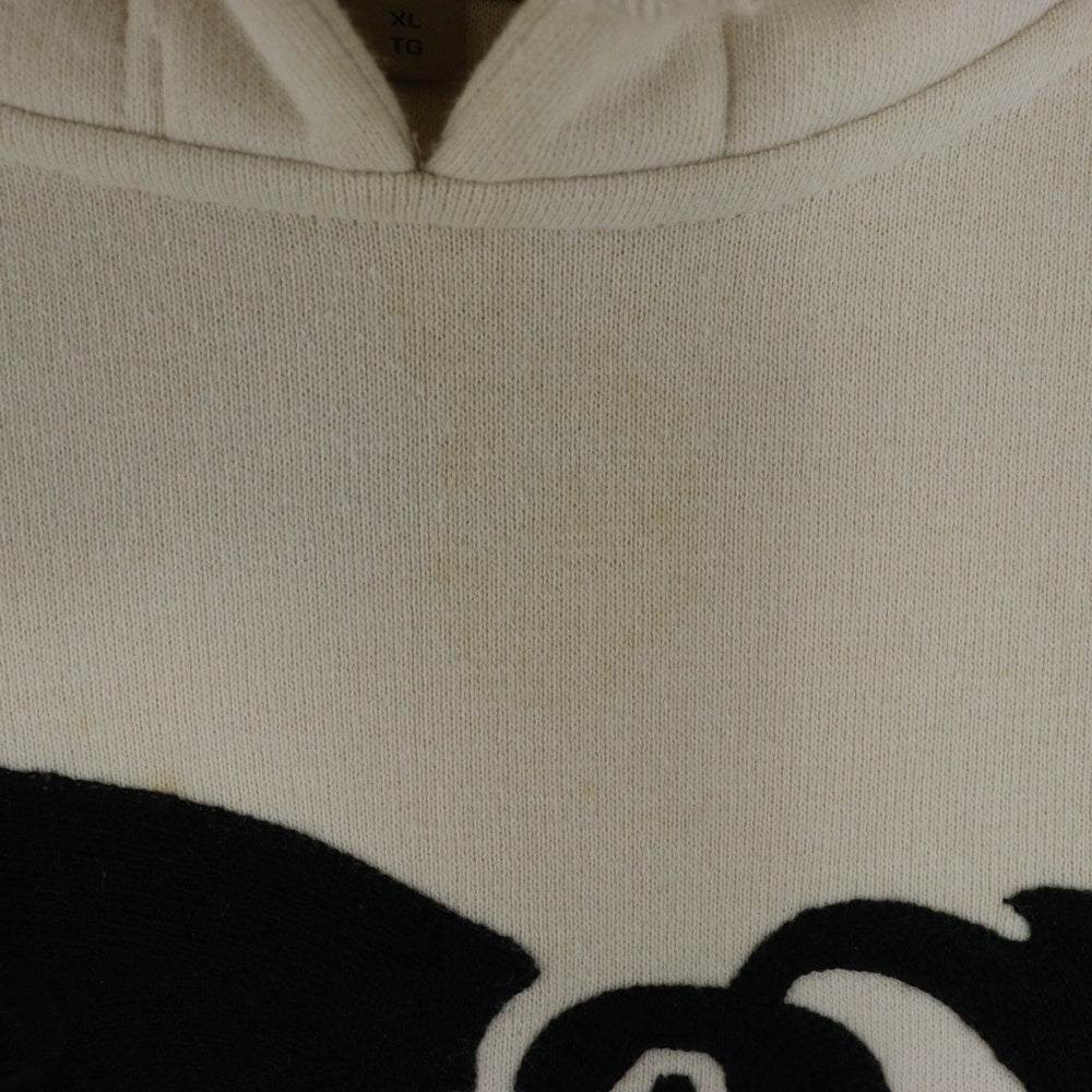 BURBERRY(バーバリー) EQUESTRIAN KNIGHT HOODIE エクストリアン ナイト フーディー パーカー 4061338 ホワイト