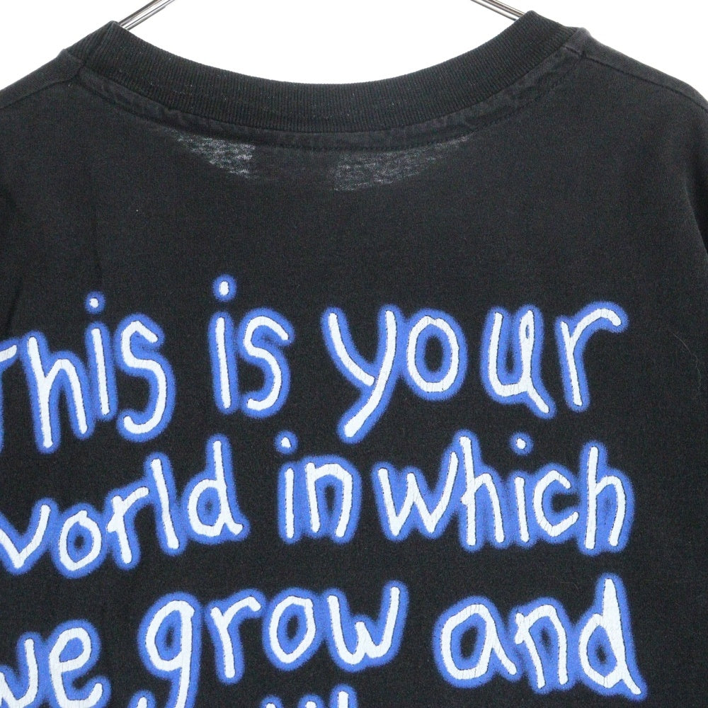 VINTAGE(ヴィンテージ) 90s MARILYN MANSON GET YOUR GUNN THIS IS YOUR WORLD マリリンマンソン ゲットユアーガンズ ディスイズユアー ワールド Tシャツ 半袖カットソー ブラック